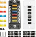 ЯЩИК ПРЕДОХРАНИТЕЛИ DO LODZI КЕМПЕРА 6 OBWODOW 32V/30A - 07652  фото 12