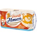 МЯГКАЯ ТУАЛЕТНАЯ БУМАГА ALMUSSO DECORATO 6 РОЛИКОВ