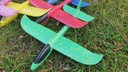 Lietadlo z polystyrénu Hračka Svetlý Veľký Rôzne Farby Kód výrobcu #2232