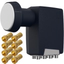 INVERTO OCTO OKTO ЧЕРНЫЙ КОНВЕРТЕР 8 ВЫХОДОВ FULL HD