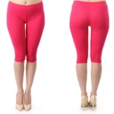 ЛЕГГИНГИ ИЗ ХЛОПКА 3/4 РОЗОВЫЕ 4XL