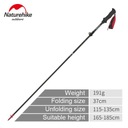 Naturehike Upgrade Сверхлегкая регулируемая складная палка для скандинавских стран