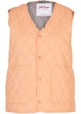 BA18 ЖЕНСКИЙ ЛЕГКИЙ СТЕГАНЫЙ ЖИЛЕТ НА МОЛНИИ BONPRIX 40 ОРАНЖЕВЫЙ