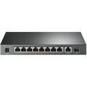 Коммутатор TP-LINK TL-SG1210P 8 PoE+, SFP, 10 Гбит