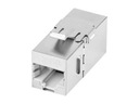 Проходной разъем LANBERG Keystone RJ45->RJ45 FTP кат.5e 90