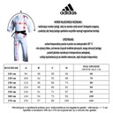 JUDOGI Judoga adidas Club Niebieski J350B 160 cm Marka adidas