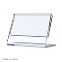 Cenówka z plexi, Stojak na opis CL1-60x40 Witryna