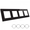 B-LINE ЧЕРНАЯ 4-СТОРОННЯЯ РАМА СТЕКЛА X4