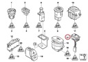 BOUTON CHAUFFAGE CAOUTCHOUC BMW 2 F45 61319267365 9267365photo 10