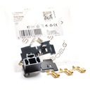 Угловые гнездо H4 лампочки с лоскутом без проводов