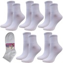 5 ЖЕНСКИХ СПОРТИВНЫХ НОСКОВ, БЕЛЫЙ ХЛОПОК