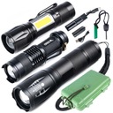 НАБОР ИЗ 3 МОЩНЫХ ФОНАРИКОВ CREE XM-L Q5 COB