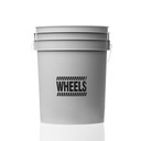 Ведро для мытья Work Stuff Grey WHEELS 20 л