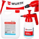 ZMYWACZ DO HAMULCÓW TARCZ Wurth Uni Power 5 l + OPRYSKIWACZ SPRYSKIWACZ 1L