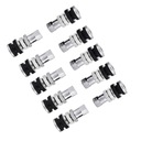 SOUPAPES VERS ROUES MOTOCYCLETTE TR161 SOUPAPES PNEUS 10 PCSphoto 9