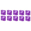 Набор из 10 кубиков K10 RPG Bone без и крыжом 0-9