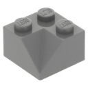 LEGO Slant 2x2 C. Grey DBG 3046A Новая крыша плитка новая