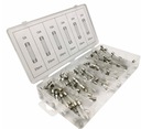 ZESTAW BEZPIECZNIKÓW SZKLANYCH BEZPIECZNIKI 120 SZTUK 5 - 30A