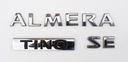 NISSAN ALMERA SE TINO EMBLEMA INSIGNIA - ORIGINAL! 