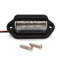 Светодиодный регистрационный фонарь 24В 350лм, универсальный