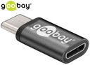 Переходник USB-C на microUSB ЧЕРНЫЙ Goobay