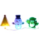 ГЕЛЕВЫЕ РОЖДЕСТВЕНСКИЕ СВЕТОДИОДНЫЕ НАКЛЕЙКИ ДЛЯ УКРАШЕНИЯ ОКОН