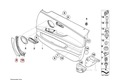 SOPORTE AGARRADERO DE PUERTA BMW 3 E90 E91 PARTE DELANTERA DERECHA 