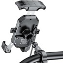 2 В 1 КРІПЛЕННЯ МОТОЦИКЛЕТНИЙ NA ТЕЛЕФОН ЗАРЯДНИЙ ПРИСТРІЙ INDUKCYJNA 15W + USB C 20 W  (18916832397) фото min 12