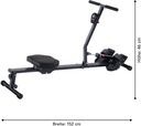 Магнитный гребной тренажер Styletics ERGOMETER до 120 кг.