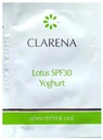 Clarena Lotus Yoghurt 3 мл солнцезащитный крем с SPF 30