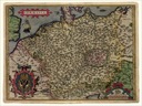 Карта ГЕРМАНИЯ 30x40см 1592 г. М12