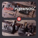 Кожаный ремень для монтажных инструментов с 12 карманами TUCANO