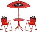 БЕДРОНКА САДОВЫЙ СТОЛ СТУЛЬЯ ЗОНТИК ДЛЯ ДЕТЕЙ