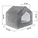 Buda kojec legowisko dla kota psa legowisko duże Marka Superkissen24
