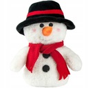 плюшевый талисман снеговика, шапка и шарф снеговика