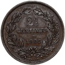 Luksemburg 2 1/2 centyma 1908 Ładna