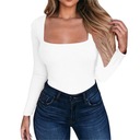 BODY DAMSKIE ZAPINANE NA GUZIKI DŁUGI RĘKAW 38 M