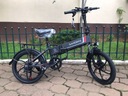 Skladací dámsky/mužský elektrobicykel 80KM Amortizácia predná časť