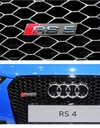 DEKORACJA CENTRAL RED LOGOTIPO AUDI SQ5 