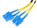 ВОЛОКОННО-ОПТИЧЕСКИЙ ПАТЧКОРД SM SC/UPC-SC/UPC DUPLEX 5м