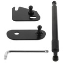 КРОНШТЕЙН ЗАДНЕЙ ДВЕРИ АВТОМОБИЛЯ КРОНШТЕЙН ГЛУШИТЕЛЯ ПОДЪЕМНАЯ РУЧКА ПРУЖИННАЯ СТАЛЬ