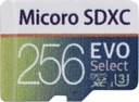 Быстрая карта памяти Micro SD SDXC Class 10 емкостью 256 ГБ с адаптером