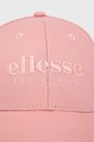 Ellesse bavlnená čiapka farba ružová s aplikáciou SAMA2245-PINK SAMA2245 Značka Ellesse