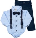 ЭЛЕГАНТНЫЙ КОМПЛЕКТ ДЛЯ МАЛЬЧИКА, ГАЛСТУК-БАБОЧКА, ШВЕЙКА 80