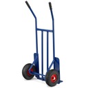Prepravný vozík skladový mlynček HIGHER 280kg nafukovacie kolesá Druh košíka plošinový