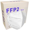 50x ЗАЩИТНАЯ МАСКА KN95 FFP2 БЕЛАЯ