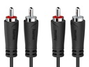 Удлинитель Hama CABLE 2 x CINCH - 2 x CINCH 1,5 м