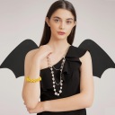 Чорні крила кажана на Хелловін для косплею, вечірок та виступів