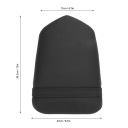 MOTOCIKLAI REAR SEAT PASAZERSKIE SEAT BLACK SKIN PU N9  photo 5