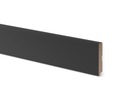 Плинтус - МДФ - ДЛИННЫЙ - 275СМ - ЧЕРНЫЙ